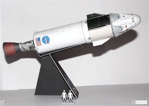 Falcon 9 – AXM Paper Space Scale Models.com