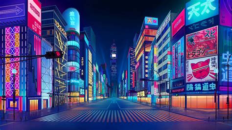 Download Tokyo Background Fanart Drawing Tokyo Street | Wallpapers.com