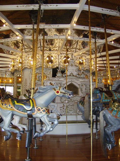 gorgeous antique carousel | and I rode on it! | Trace Hasting | Flickr