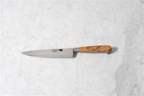 Sabatier 6" Chef's Knife Carbon Steel with Olivewood Handle – Flotsam ...