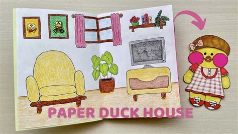 PAPER DUCK HOUSE 🍀 Handmade Quiet Book - YouTube