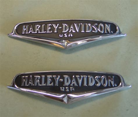 Harley-Davidson Tank Emblems / Medallions FOR SALE | Motorcycle custom painting - flames ...