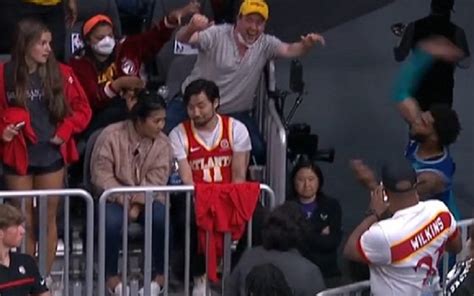 Miles Bridges Throws Mouthpiece At Atlanta Hawks Fan After Being ...