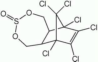 0 Chemical structure of endosulfan | Download Scientific Diagram