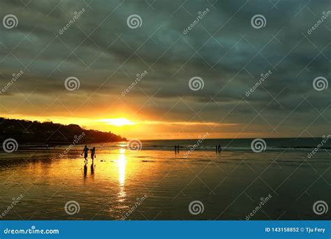 Jimbaran stock photo. Image of holiday, water, sunset - 143158852