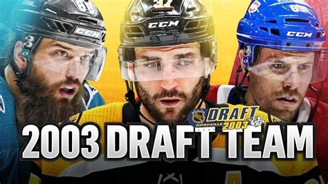 HOW GOOD IS A 2003 NHL DRAFT TEAM? - NHL 19 - YouTube