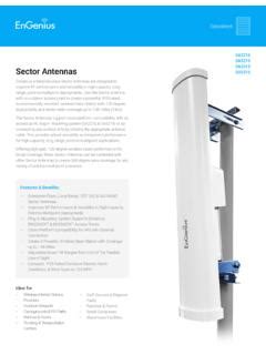 Sector Antennas - EnGenius / sector-antennas-engenius.pdf / PDF4PRO