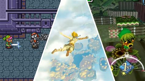 All mainline Zelda games in order of release date | Flipboard