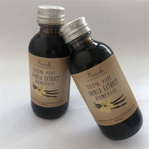 2 x 50ml 100% Pure Vanilla Extract - Madanilla