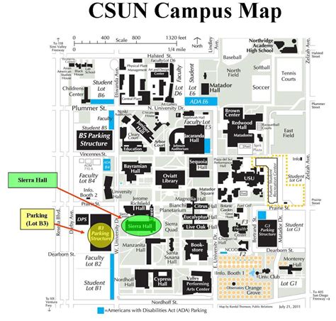 Directions and Parking | California State University, Northridge