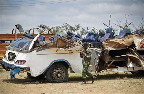 Deadly Kenyan Crash Underscores Traffic Safety Woes - The New York Times