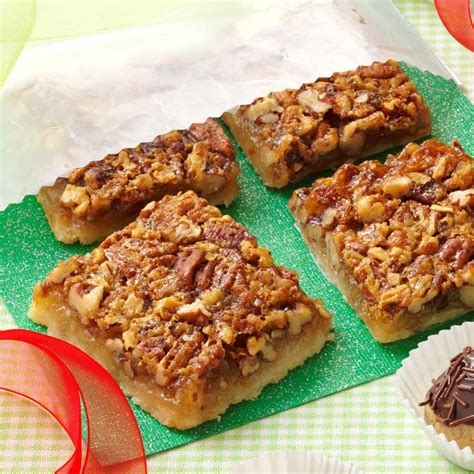 Favorite Pecan Pie Bars Recipe | Taste of Home