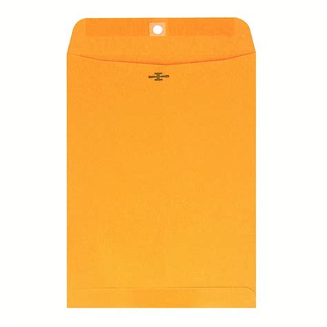 Cenveo MEA040690 Clasp Envelope, 9" Width, 12" Length (Pack of 100) - Walmart.com - Walmart.com