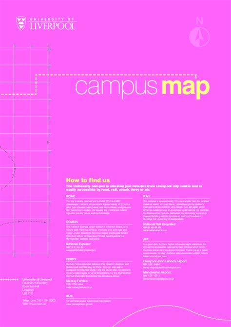 Liverpool University Campus Map: Navigating Your Way Around Campus - 2023 Calendar Printable