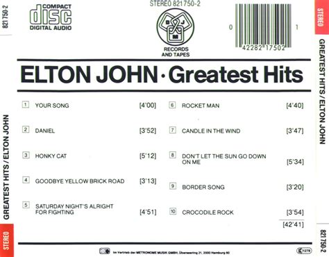 My Music Collection: Elton John