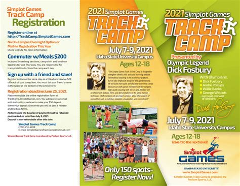 Simplot Games Track Camp - Simplot Games