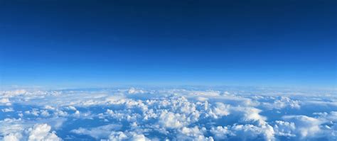 Download wallpaper 2560x1080 blue sky, above clouds, dual wide 2560x1080 hd background, 1996