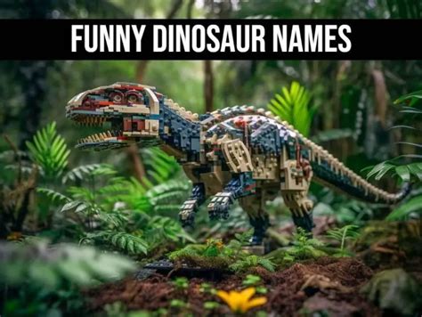 Funny Dinosaur Names (250+ Ideas For Pets & Stuffed Dino)