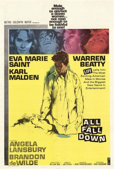 All Fall Down - movie POSTER (Style A) (27" x 40") (1962) - Walmart.com