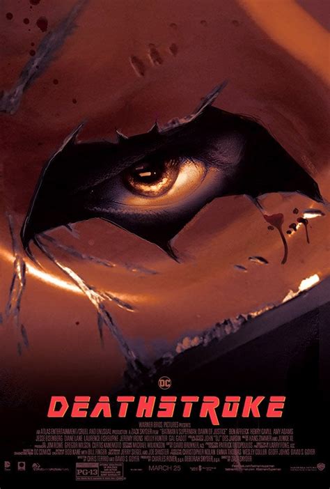 FAN-MADE: Deathstroke movie poster by MessyPandas : r/DC_Cinematic