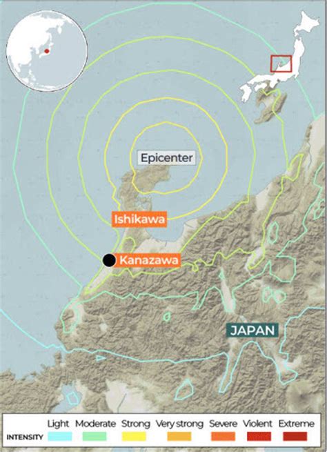 Magnitude 7.6 earthquake hits Japan | Forexlive