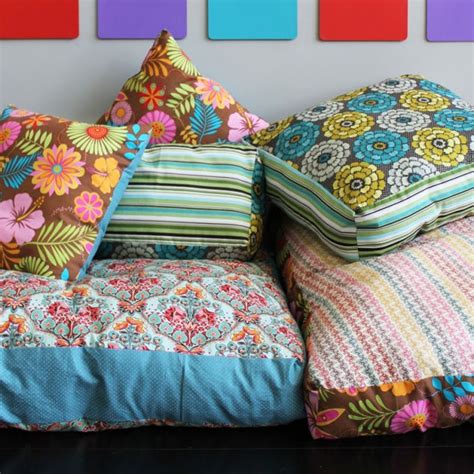 DIY Floor Pillows - The Scrap Shoppe