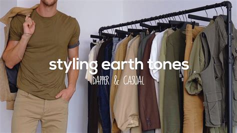 10 Outfits Styling Earth Tones | Men's Fashion Inspiration | Color Theory - YouTube