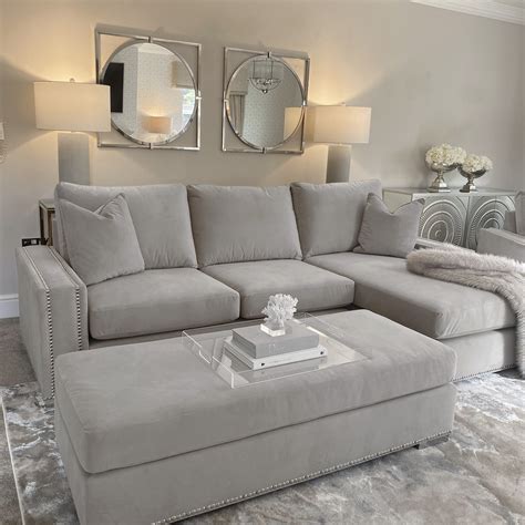 Living Room Ideas With Grey Corner Sofa | Bryont Blog