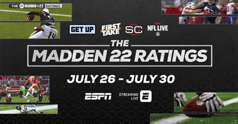 Madden NFL 22 Will Hold Ratings Week On ESPN