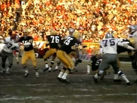 NFL 1967 Championship - Ice Bowl - Dallas Cowboys @ Green Bay Packers ...