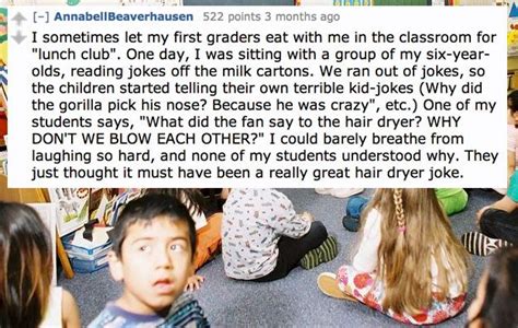 13 Of The Funniest Things Kids Have Said To Their Teachers | Things ...