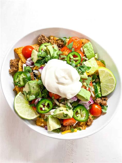 Easy Keto Taco Salad Recipe (with Ground Beef) | Tastes Lovely