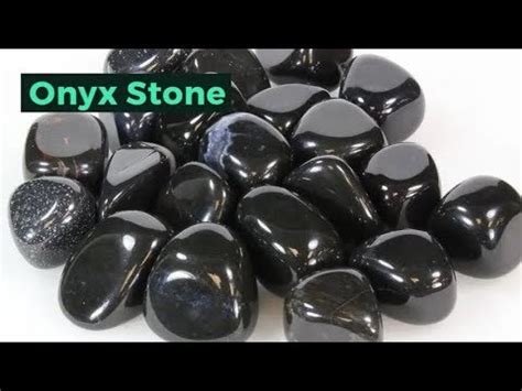 Onyx Stone Colors, Benefits, Meaning, Price & Origin - YouTube