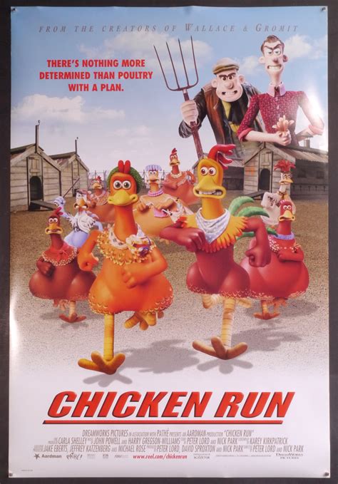 Chicken Run-Original Vintage Movie Poster for Nick Parks 2000 | Etsy