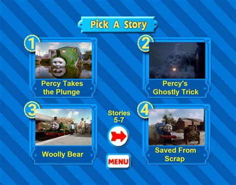 Percy Takes the Plunge Pick a Story Menu 1 by MillieFan92 on DeviantArt