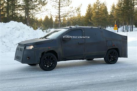 2020 Fiat Strada Pickup’s New Camo Pays Homage To Tesla Cybertruck ...