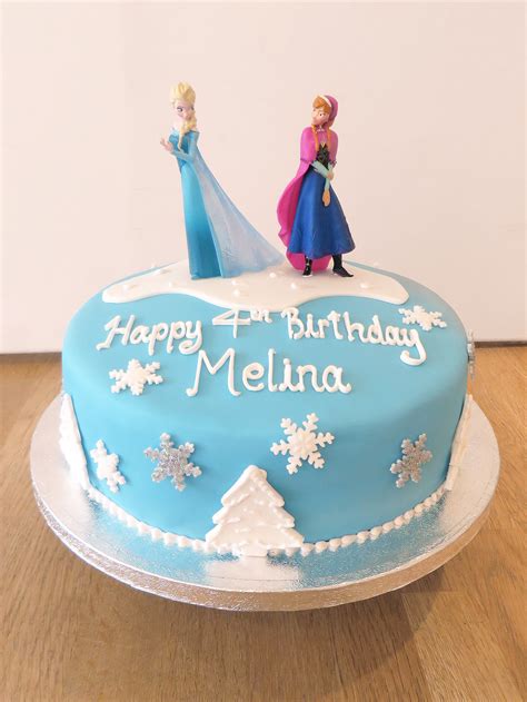 Disney Frozen Birthday Cake - The Cakery Leamington Spa