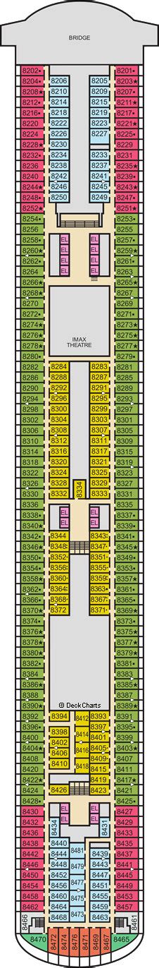 Carnival Horizon Deck Plans: Ship Layout, Staterooms & Map - Cruise Critic