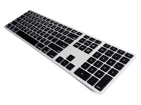 Matias Wireless Aluminium Backlit Keyboard | Silver