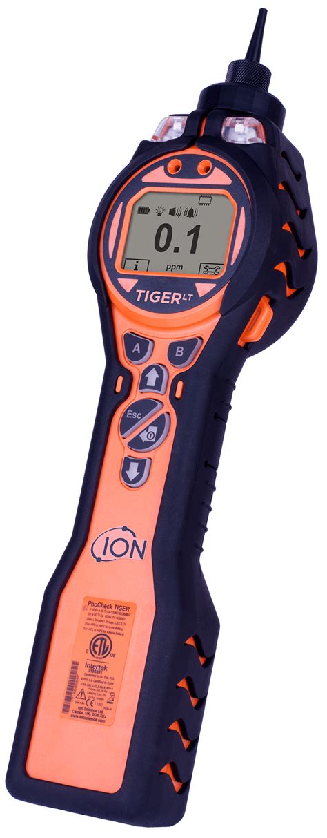 Intrinsically Safe Handheld VOC Gas Detector Ion Science Tiger LT