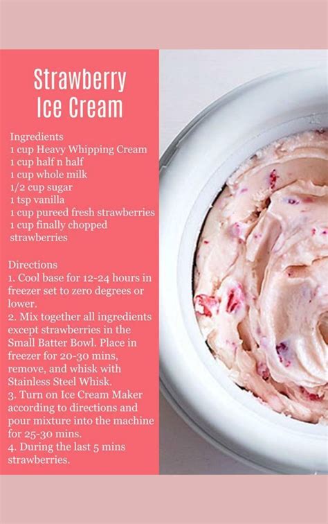 Pampered Chef Ice Cream Recipes | Kitchen aid ice cream recipes ...