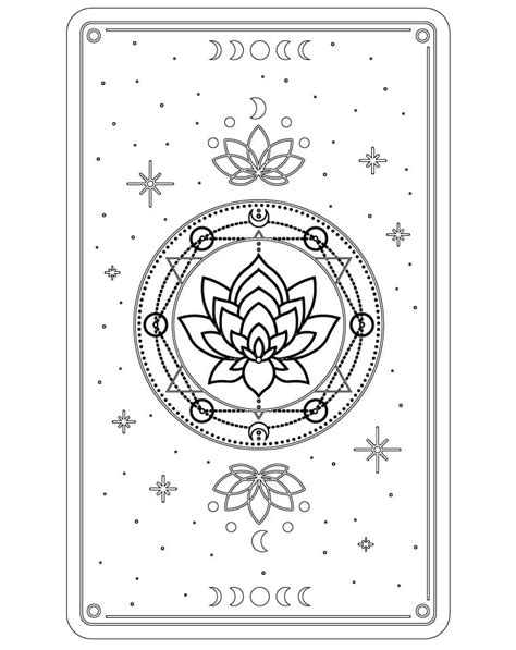 Tarot Coloring Pages - Free Printable Coloring Pages for Kids