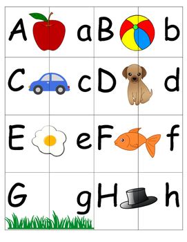 Alphabet Matching Cards by Lauren Stein | Teachers Pay Teachers