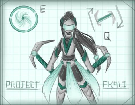 PROJECT: AKALI by RN3N on DeviantArt