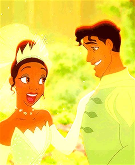 Tiana And Naveen Kiss Gif