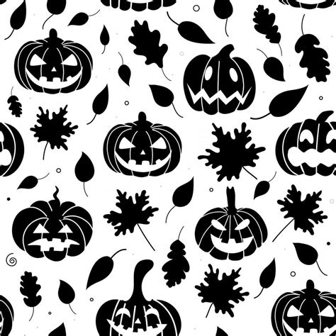 pattern of pumpkin . Halloween pattern 3794353 Vector Art at Vecteezy