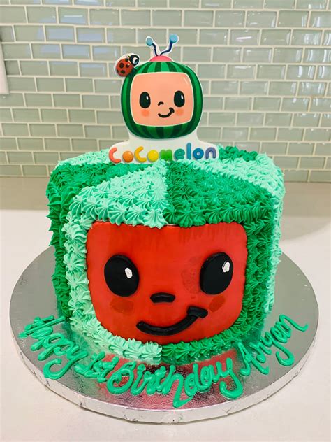 Cocomelon Birthday Cake Design Cocomelon Cake Watermelon Birthday | Porn Sex Picture