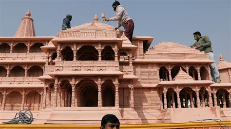 PM May Visit Construction Site of Ram Temple at Ayodhya: Construction ...