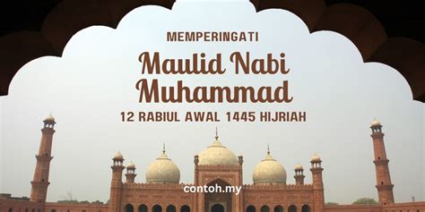 7 Contoh Ucapan Salam Maulidur Rasul 2024, Koleksi Pantun dan Poster