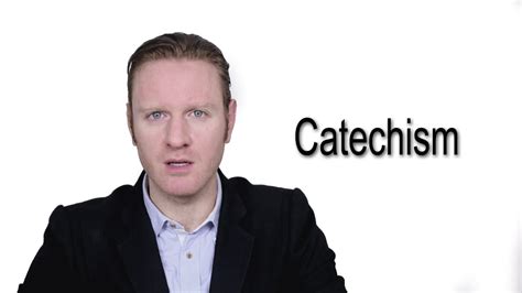 Catechism - Meaning | Pronunciation || Word Wor(l)d - Audio Video Dictionary - YouTube